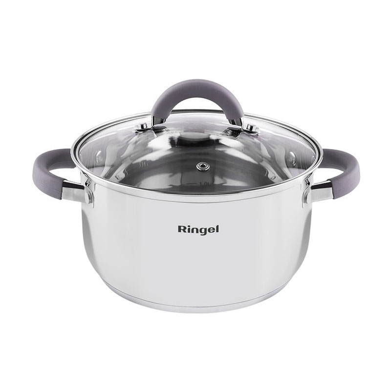 Каструля Ringel Meyer з кришкою, діаметр 24 см, 5.5 л (RG-2008-24)